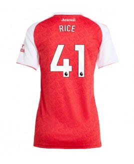 Günstige Arsenal Declan Rice #41 Heimtrikot Damen 2025-26 Kurzarm